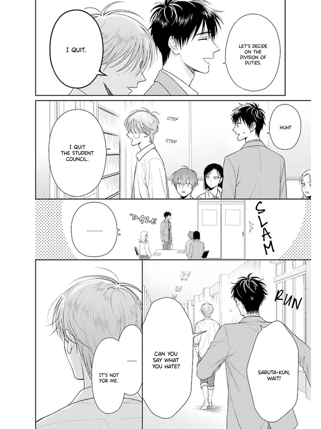 Toratsuki-kaicho, Teawase negaimasu!! Chapter 2 - Page 11