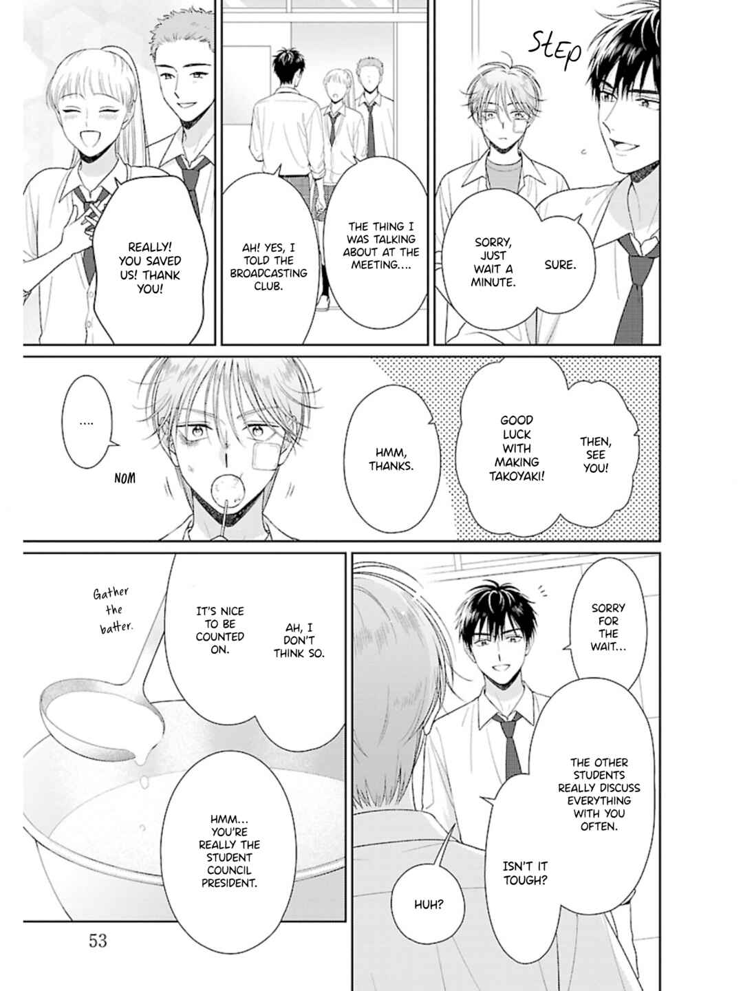 Toratsuki-kaicho, Teawase negaimasu!! Chapter 2 - Page 18
