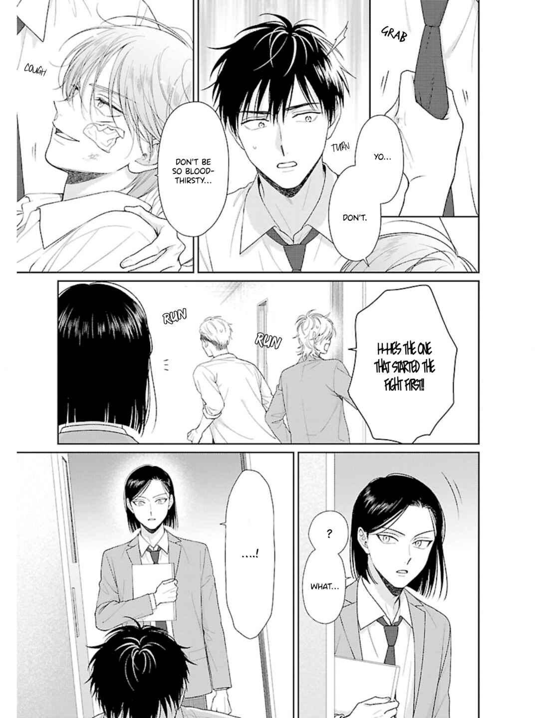 Toratsuki-kaicho, Teawase negaimasu!! Chapter 2 - Page 26