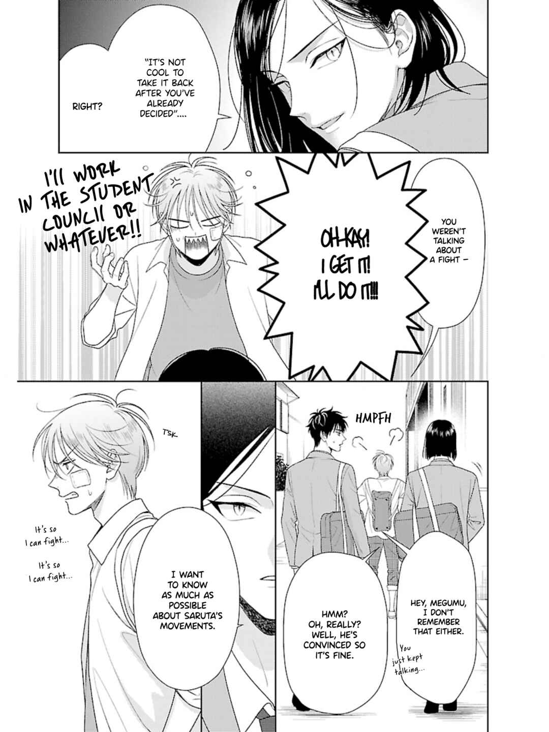 Toratsuki-kaicho, Teawase negaimasu!! Chapter 2 - Page 8