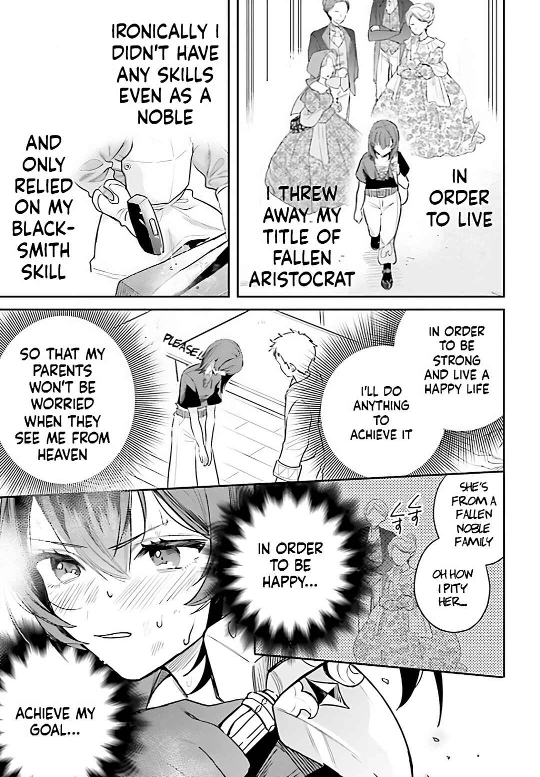 Onna Kajishi wa Ohitoyoshi Guild ni Hirowaremashita ~Shintenchi de Ganbaru Kajishi Seikatsu~ Chapter 1.1 - Page 11