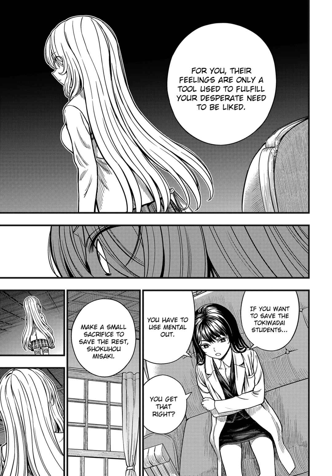 Toaru Majutsu no Index Gaiden - Toaru Kagaku no Mental Out Chapter 31 - Page 17