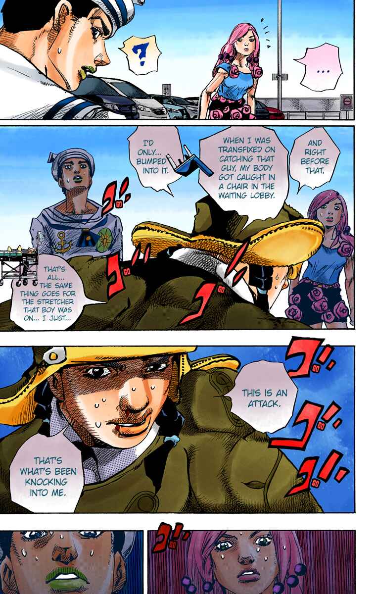 JoJo no Kimyou na Bouken: Part 8 - JoJolion Color-ban Chapter 85 - Page 37