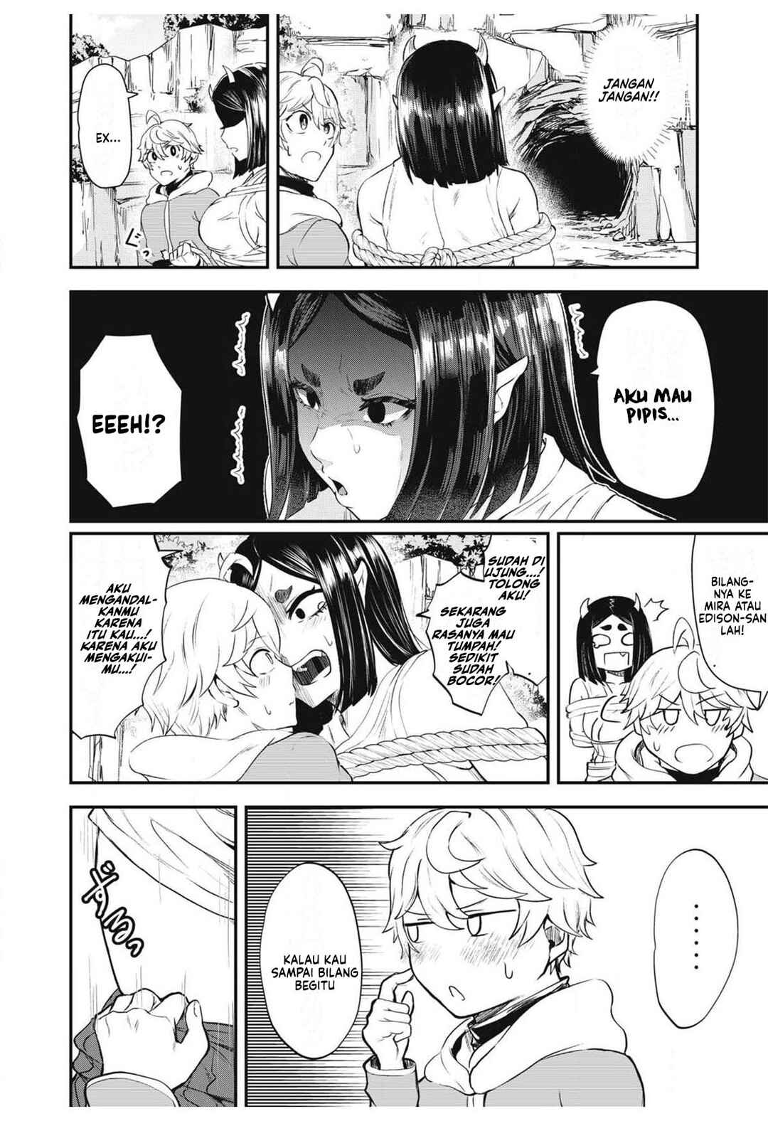 Sei-jun Ecstasy: XXX Shinai to Derarenai Heya de Mazoku o Buttaoshimasu Chapter 5 - Page 6