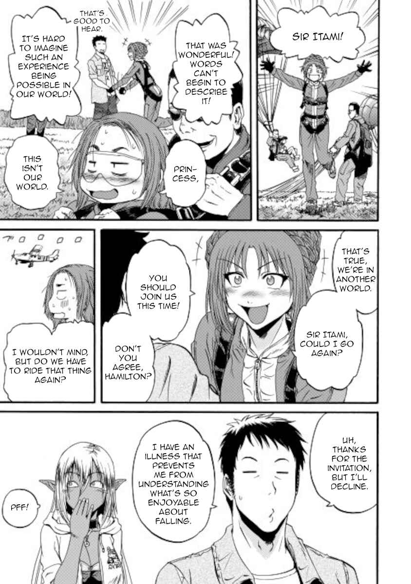 GATE - Jieitai Kanochi nite, Kaku Tatakaeri Chapter 105 - Page 9
