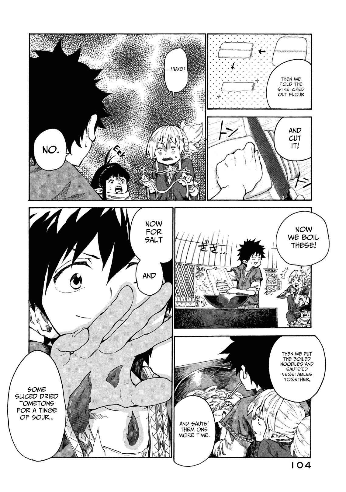 Mazumeshi Elf to Yuuboku gurashi Chapter 3 - Page 17
