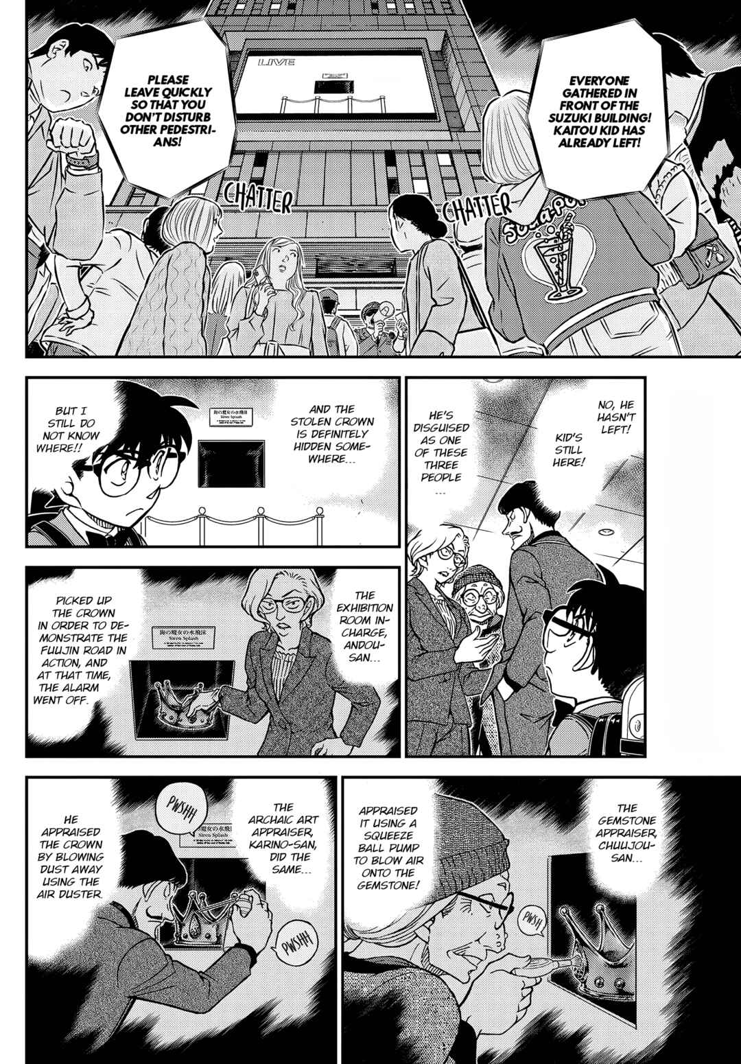 Detective Conan Chapter 1101 - Page 14