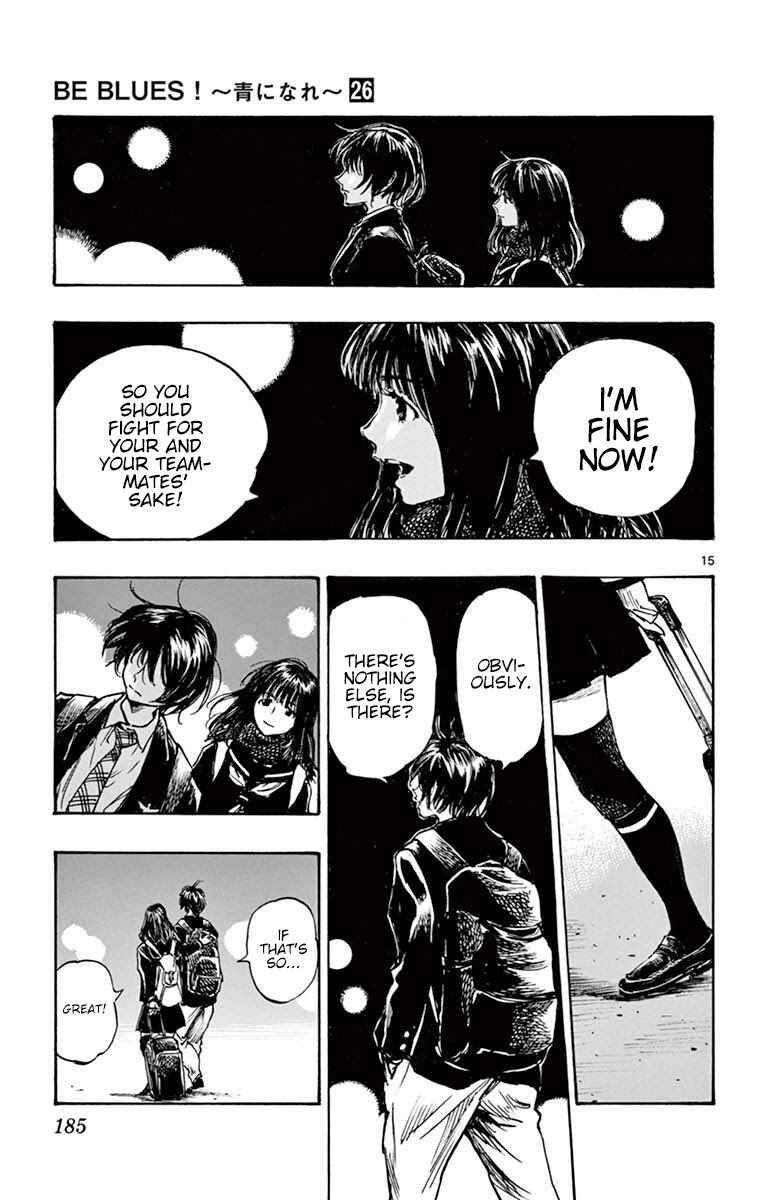 BE BLUES ~Ao ni Nare~ Chapter 257 - Page 15