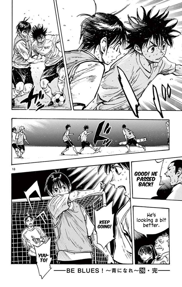 BE BLUES ~Ao ni Nare~ Chapter 257 - Page 18