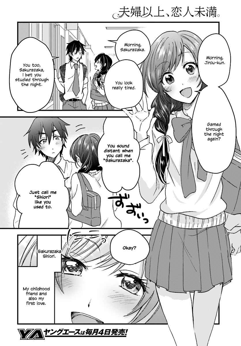 Fuufu Ijou, Koibito Miman. Chapter 1 - Page 6