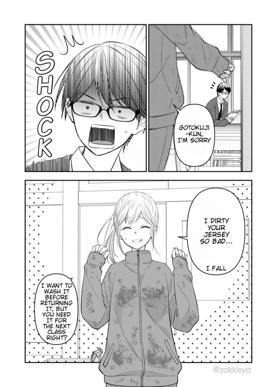 The World Will Be Destroyed Tomorrow, so I Want to Rub Your Boobs Chapter 12 - Page 1