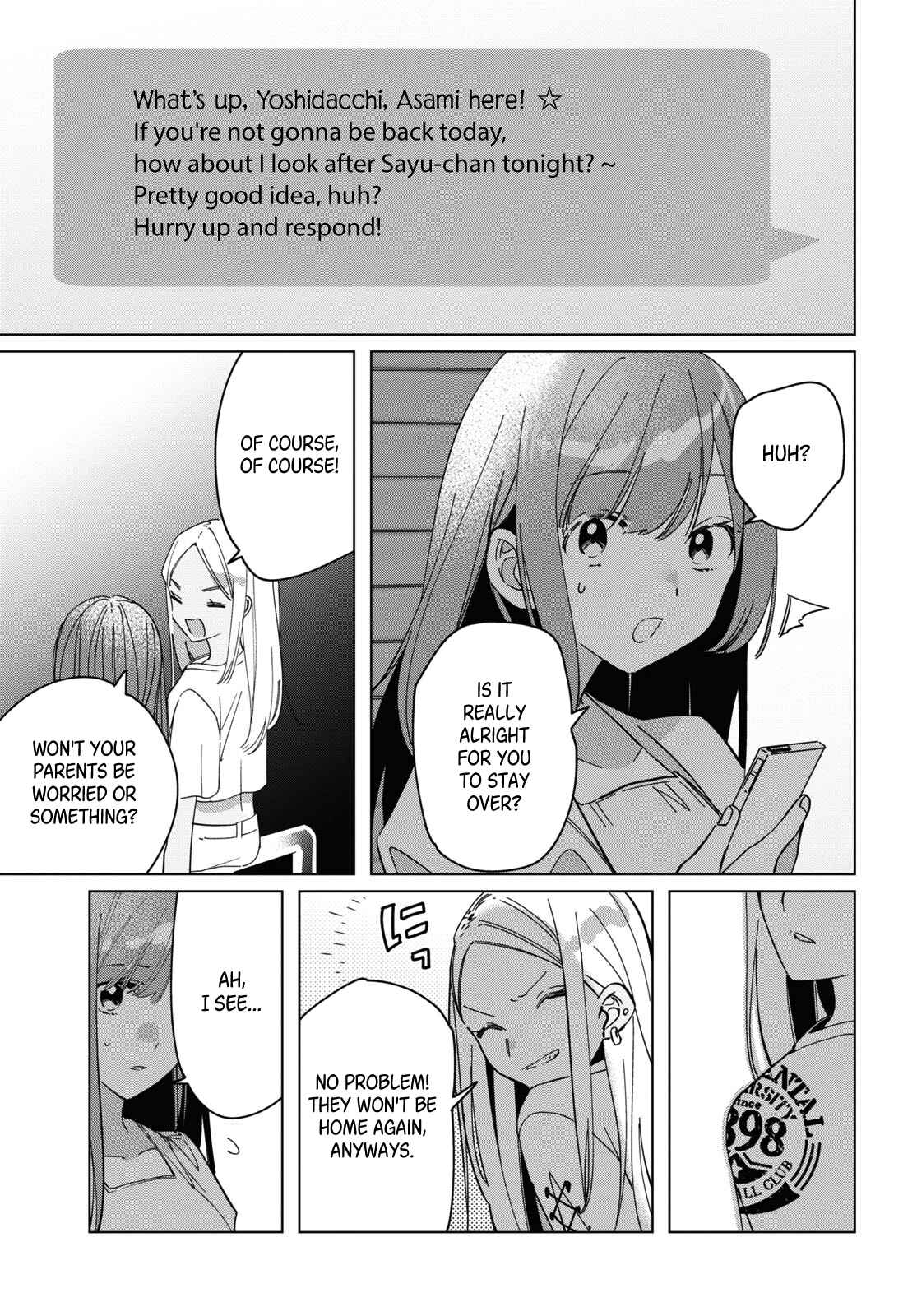 Hige o Soru. Soshite Joshikousei o Hirou. Chapter 24.2 - Page 14