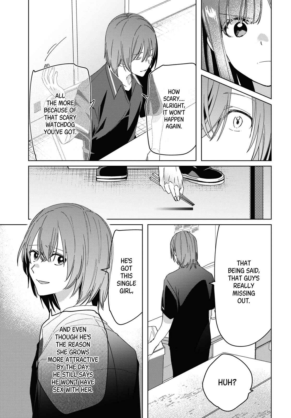 Hige o Soru. Soshite Joshikousei o Hirou. Chapter 24.2 - Page 8