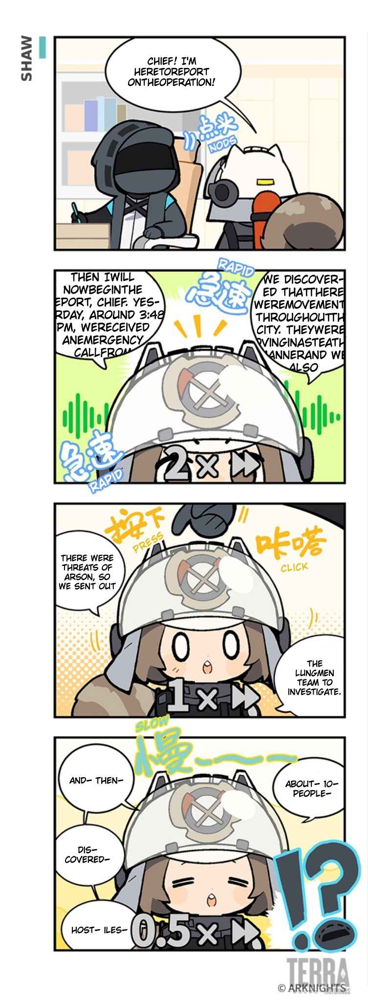 Arknights: 123 Rhodes Island!? Chapter 38 - Page 1