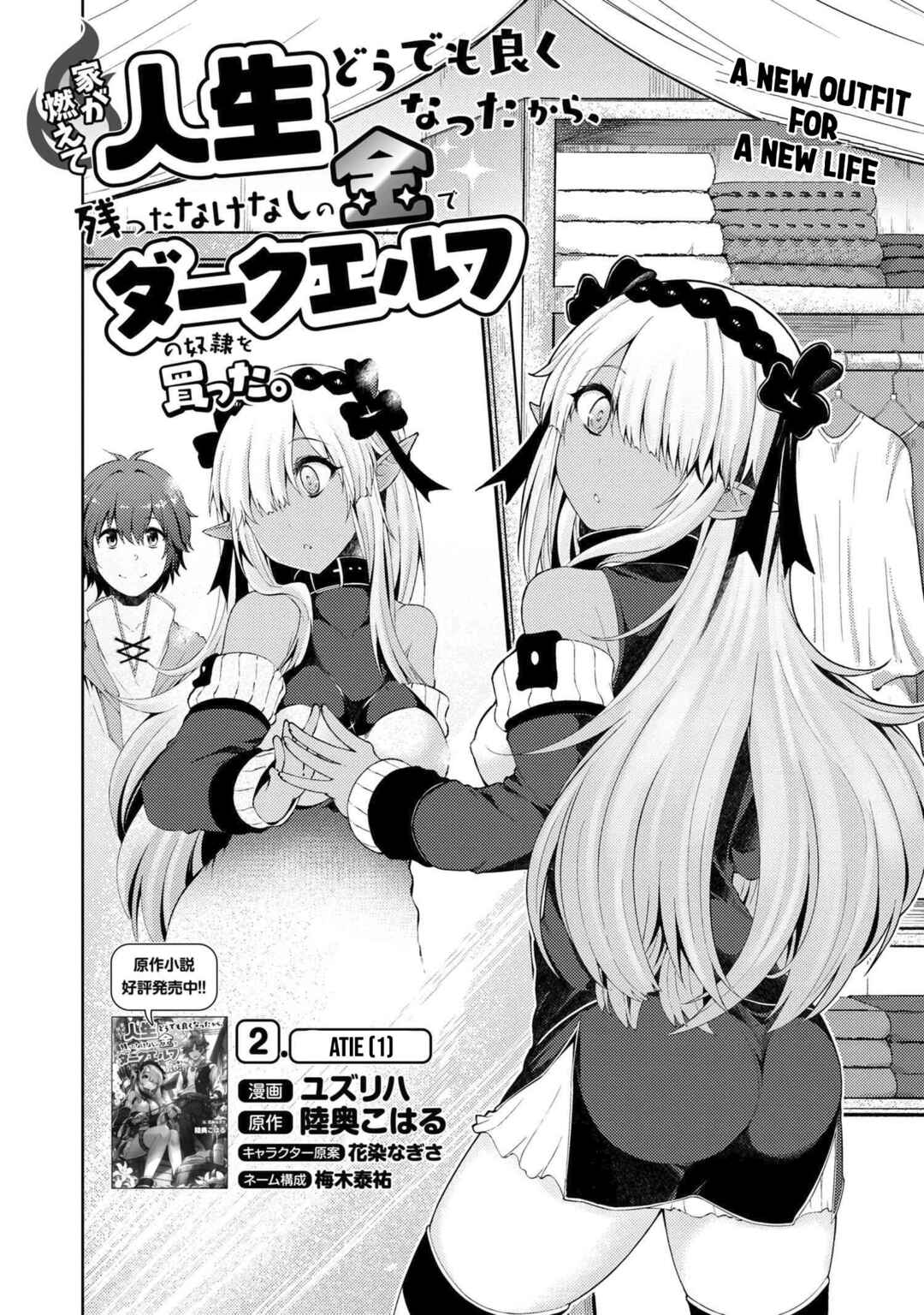 Ie ga Moete Jinsei dou demo Yoku Natta kara, Nokotta Nakenashi no Kane de Dark Elf no Dorei o Katta Chapter 2 - Page 3