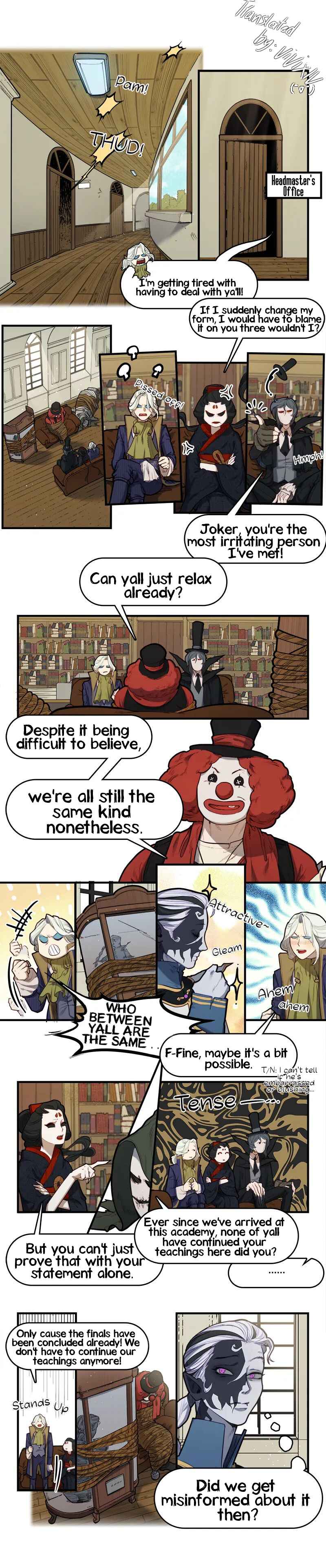 Identity V academy Chapter 44 - Page 1