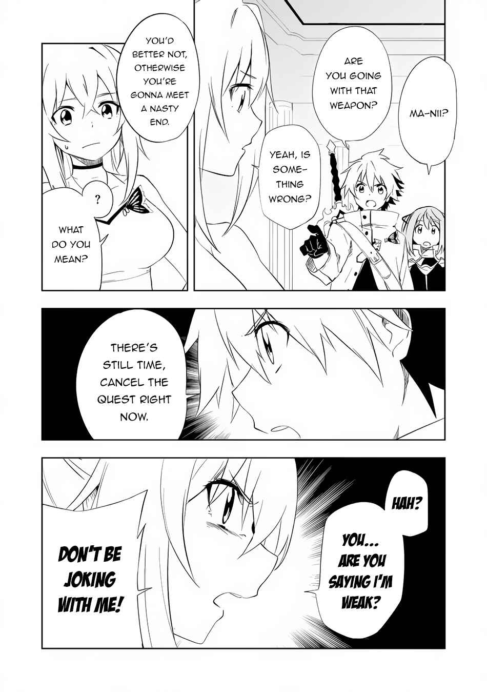 "Zako ni wa Kaji ga Oniai da www" to Iwareta Kaji Level 9999 no Ore, Tsuihousareta no de Boukensha ni Tenshokusuru ~Saikyou Buki de Musou Shinagara Guild de Tanoshiku Kurashimasu~ Chapter 4.1 - Page 7