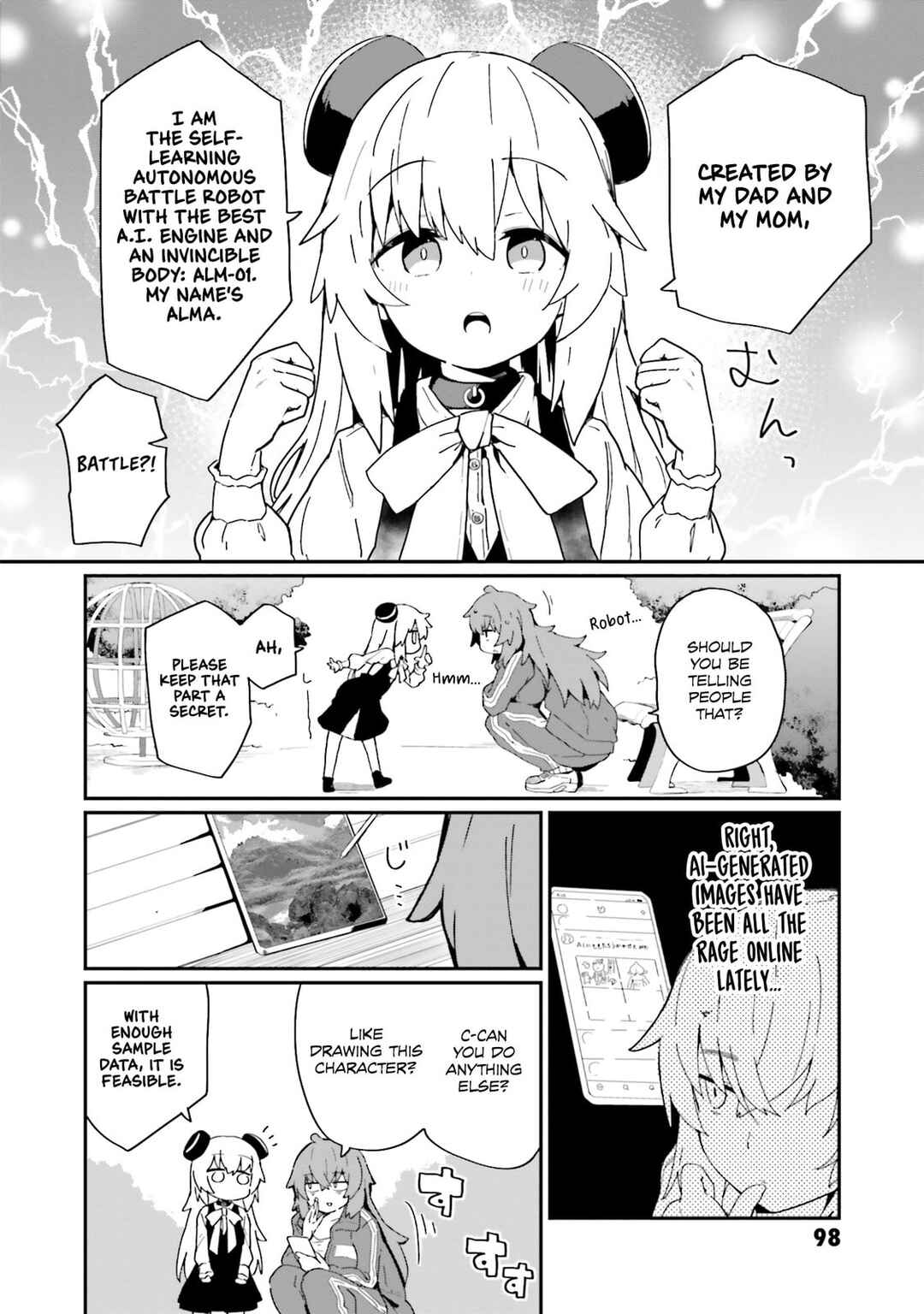 Alma-chan wa Kazoku ni Naritai Chapter 15 - Page 6