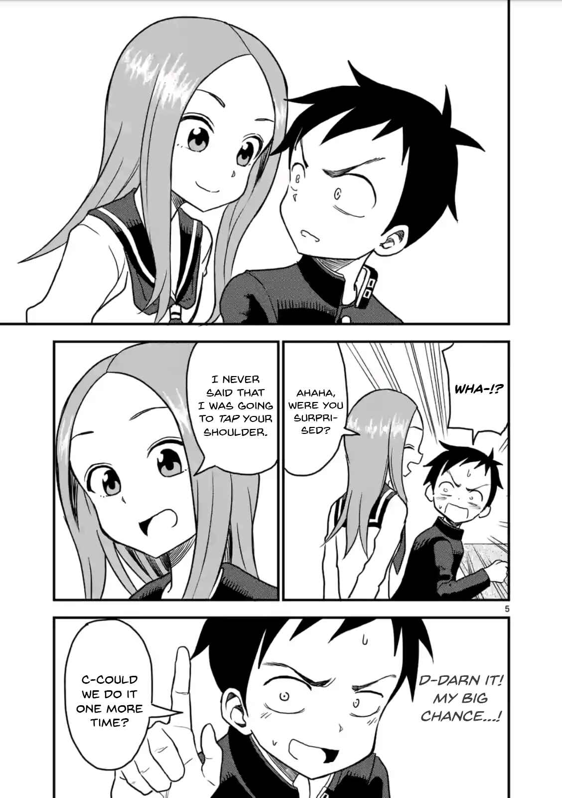 Karakai Jouzu no (Moto) Takagi-san Chapter 18 - Page 5