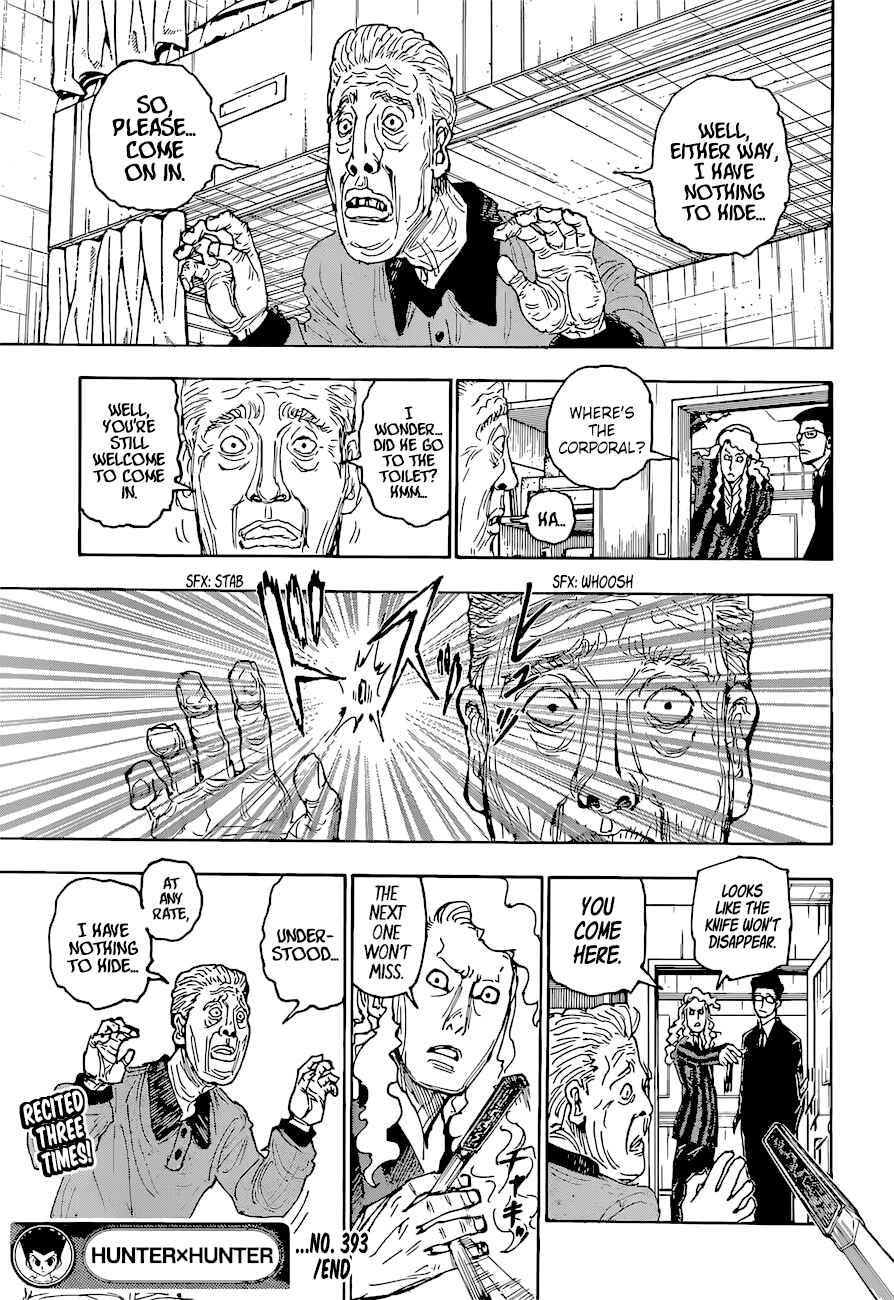 Hunter x Hunter Chapter 393 - Page 20