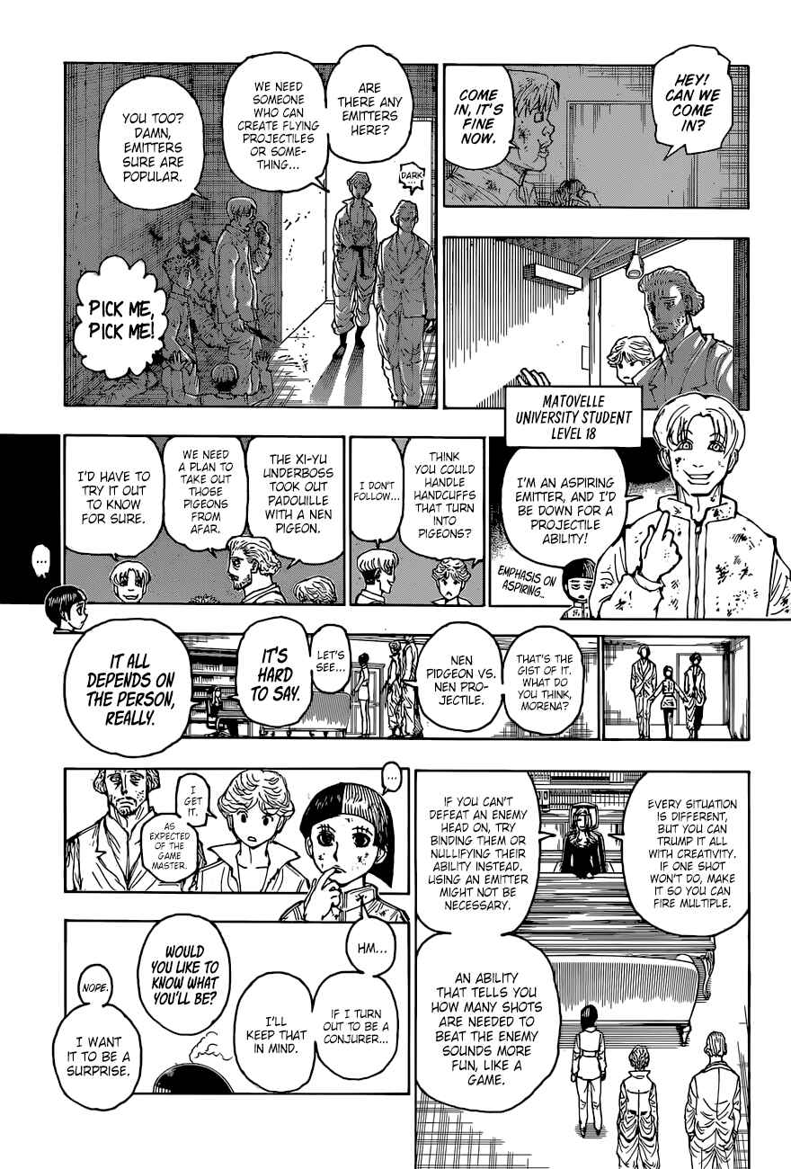 Hunter x Hunter Chapter 393 - Page 8