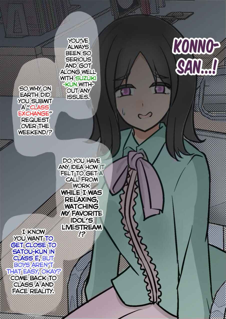 Danjo-hi 1:39 no Heikou Sekai wa Omoi no Hoka Futsuu (Fan Colored) Chapter 152 - Page 3