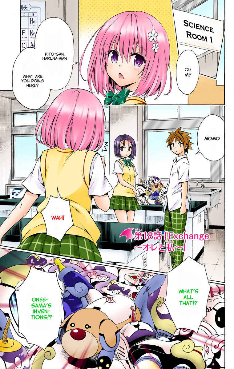 To Love Ru Darkness (Official Colored) Chapter 18 - Page 1