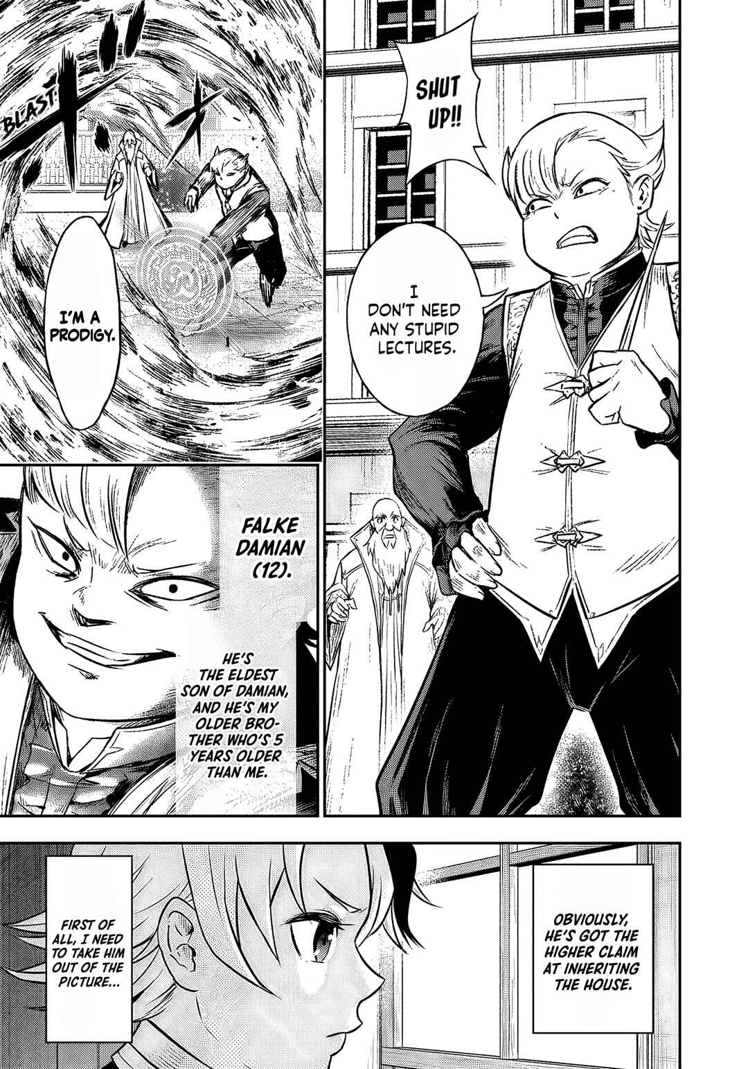 Fukushuu no Tensei Kizoku ~Subete wo Ubawareta Daikenja, Onore wo [Fukusei] shite Nidome no Sei wo Eru~ Chapter 2 - Page 24