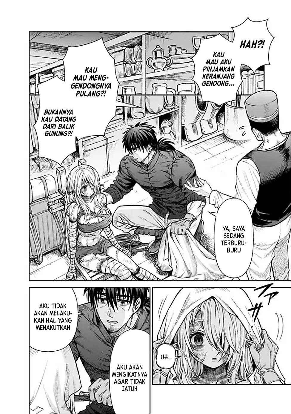 Boroboro no Elf-san wo Shiawase ni Suru Kusuriuri-san Chapter 1 - Page 13