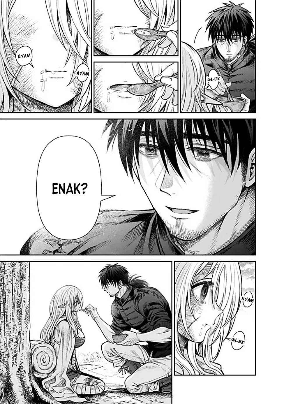 Boroboro no Elf-san wo Shiawase ni Suru Kusuriuri-san Chapter 1 - Page 22