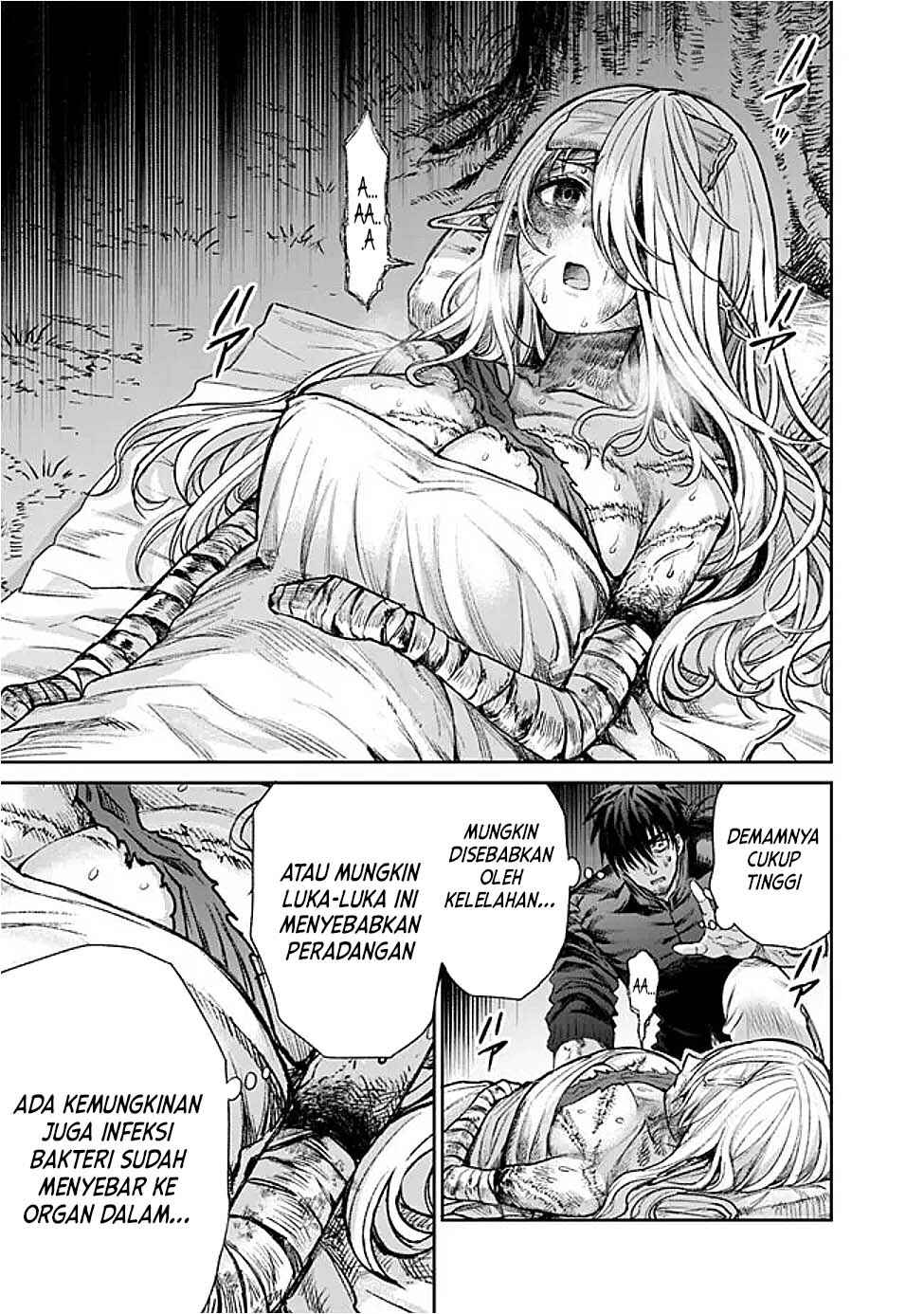 Boroboro no Elf-san wo Shiawase ni Suru Kusuriuri-san Chapter 1 - Page 24