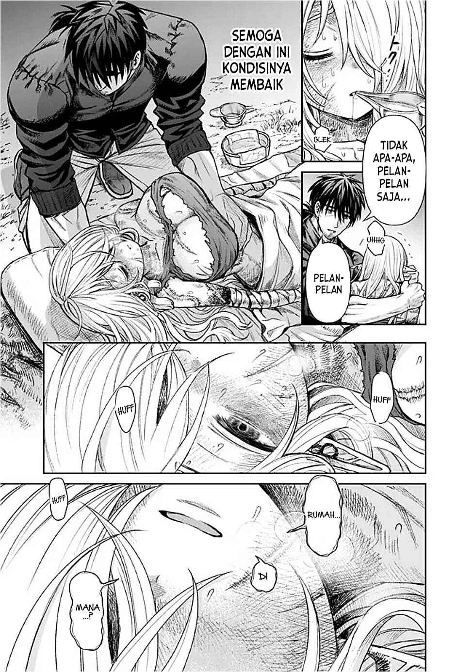 Boroboro no Elf-san wo Shiawase ni Suru Kusuriuri-san Chapter 1 - Page 26