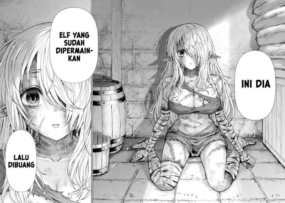Boroboro no Elf-san wo Shiawase ni Suru Kusuriuri-san Chapter 1 - Page 6