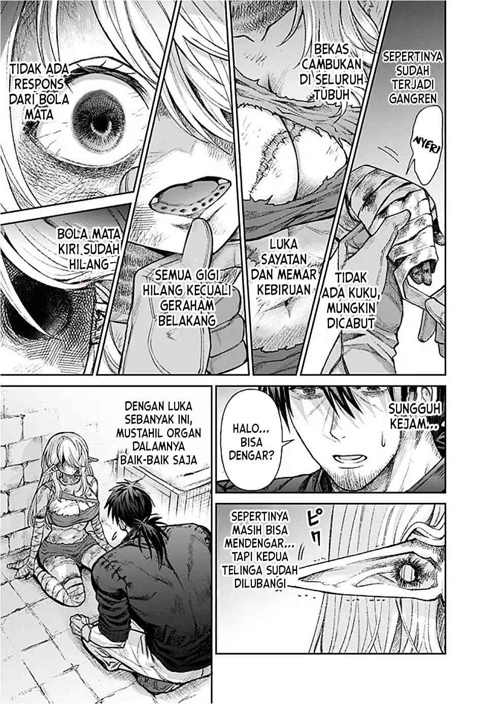 Boroboro no Elf-san wo Shiawase ni Suru Kusuriuri-san Chapter 1 - Page 8