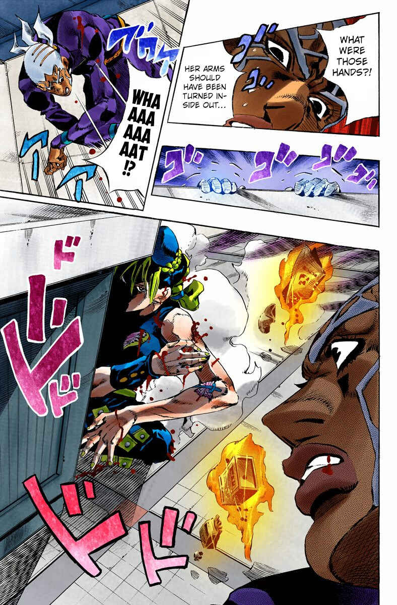 JoJo no Kimyou na Bouken: Part 6 - Stone Ocean Color-ban Chapter 146 - Page 13