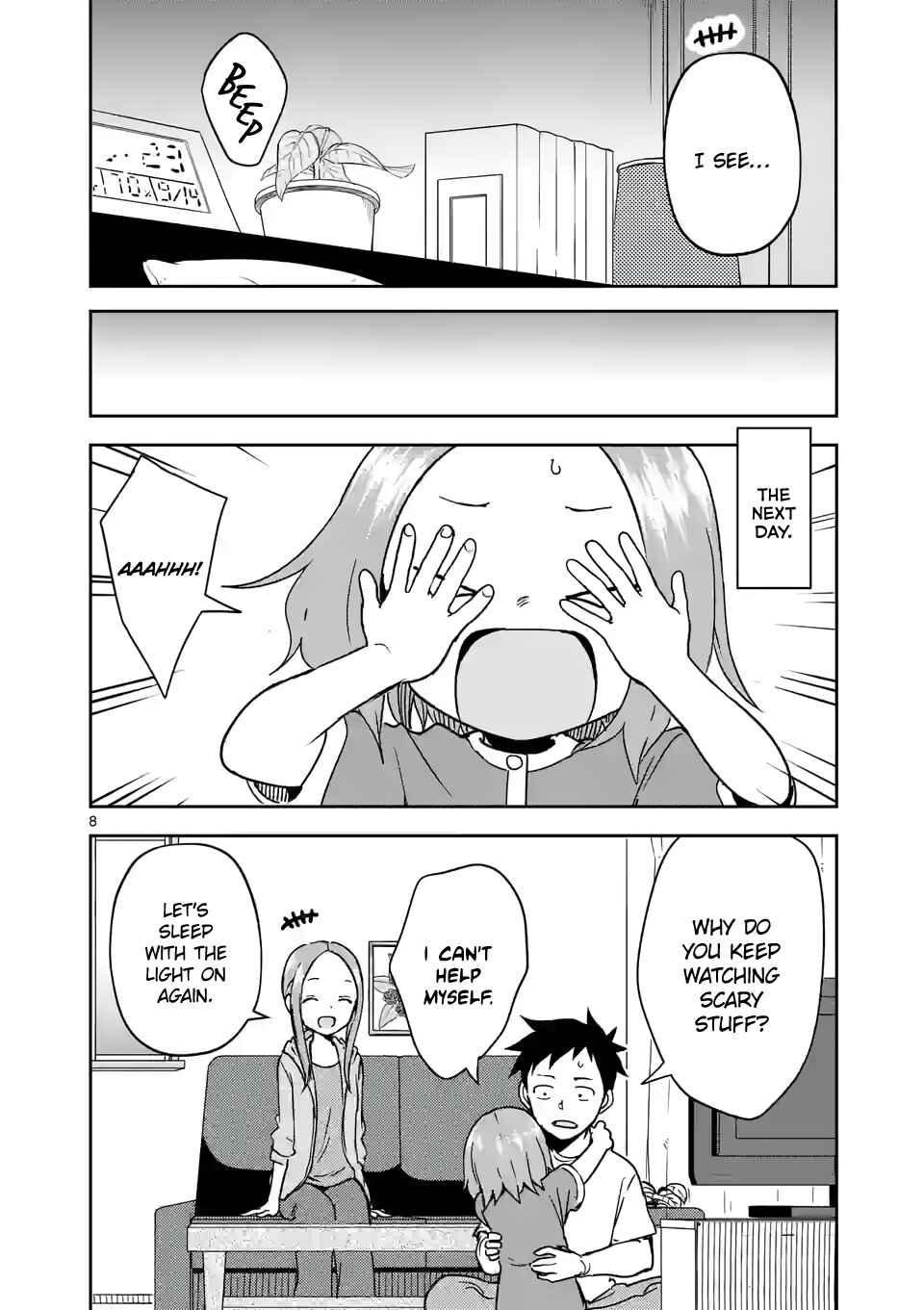 Karakai Jouzu no (Moto) Takagi-san Chapter 244 - Page 8