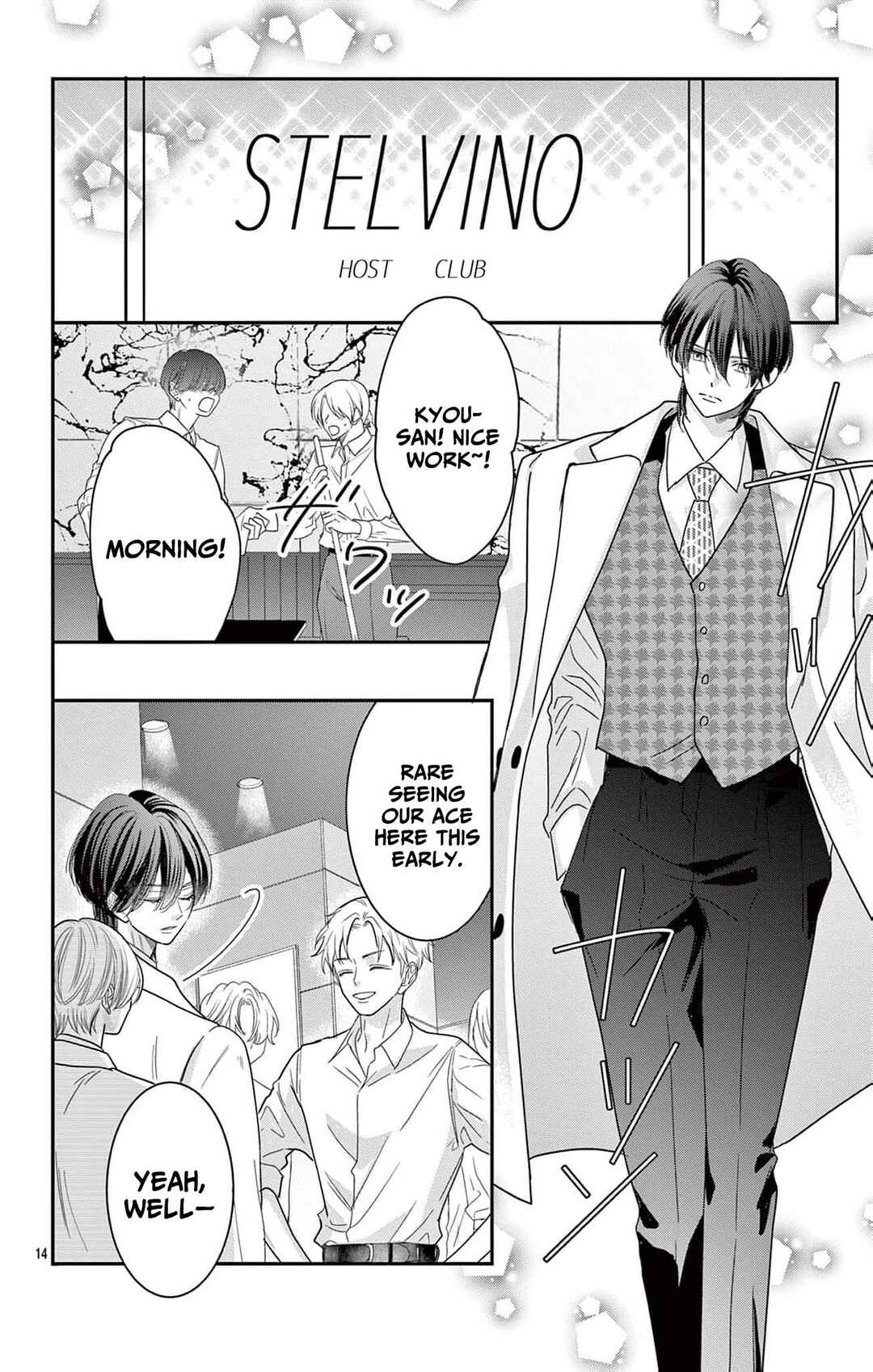 Okaeri, Ore no Saiai: Dansou Host wa Eesu no Chouai kara Nigerarenai Chapter 1 - Page 14