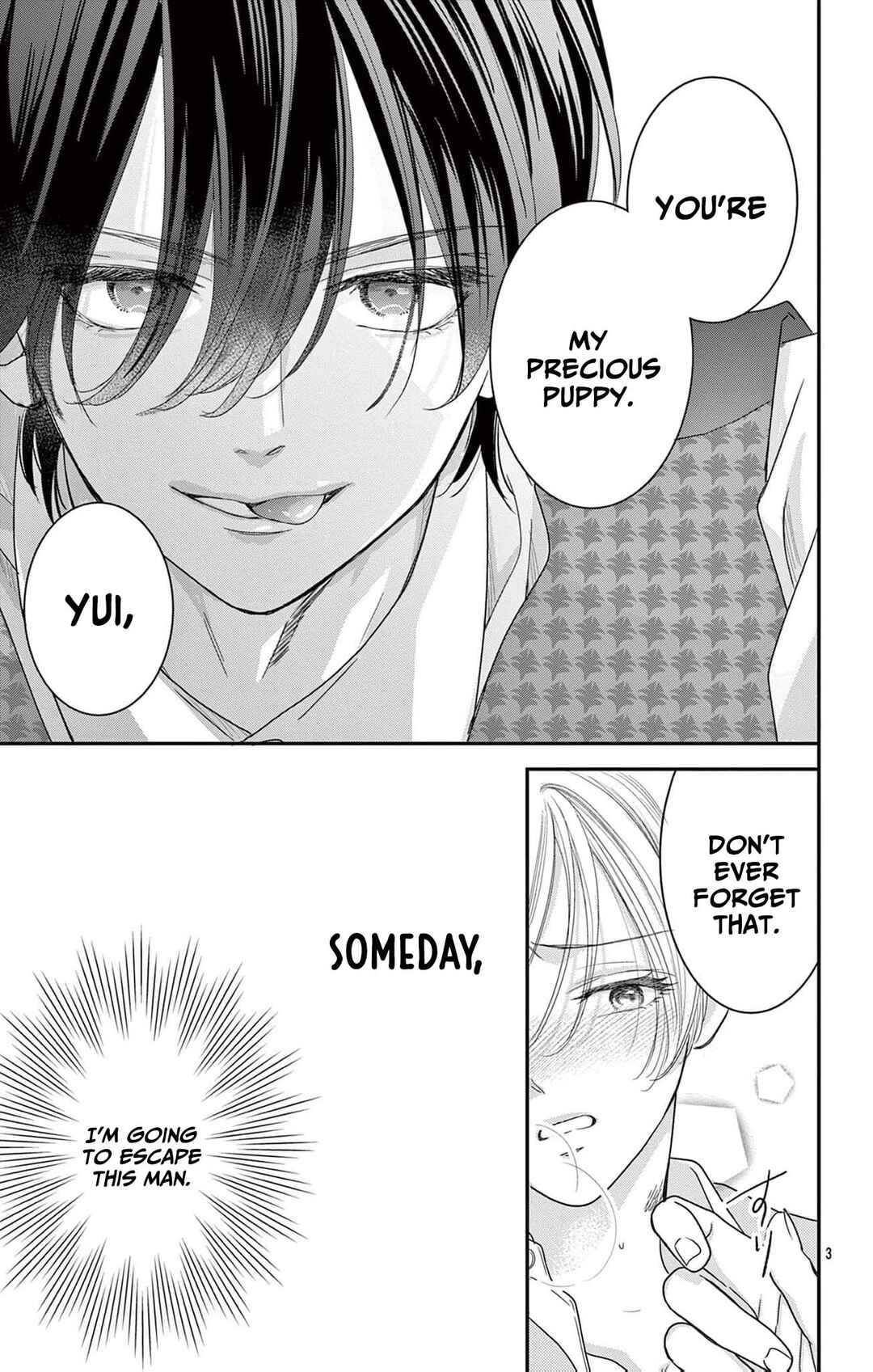 Okaeri, Ore no Saiai: Dansou Host wa Eesu no Chouai kara Nigerarenai Chapter 1 - Page 3
