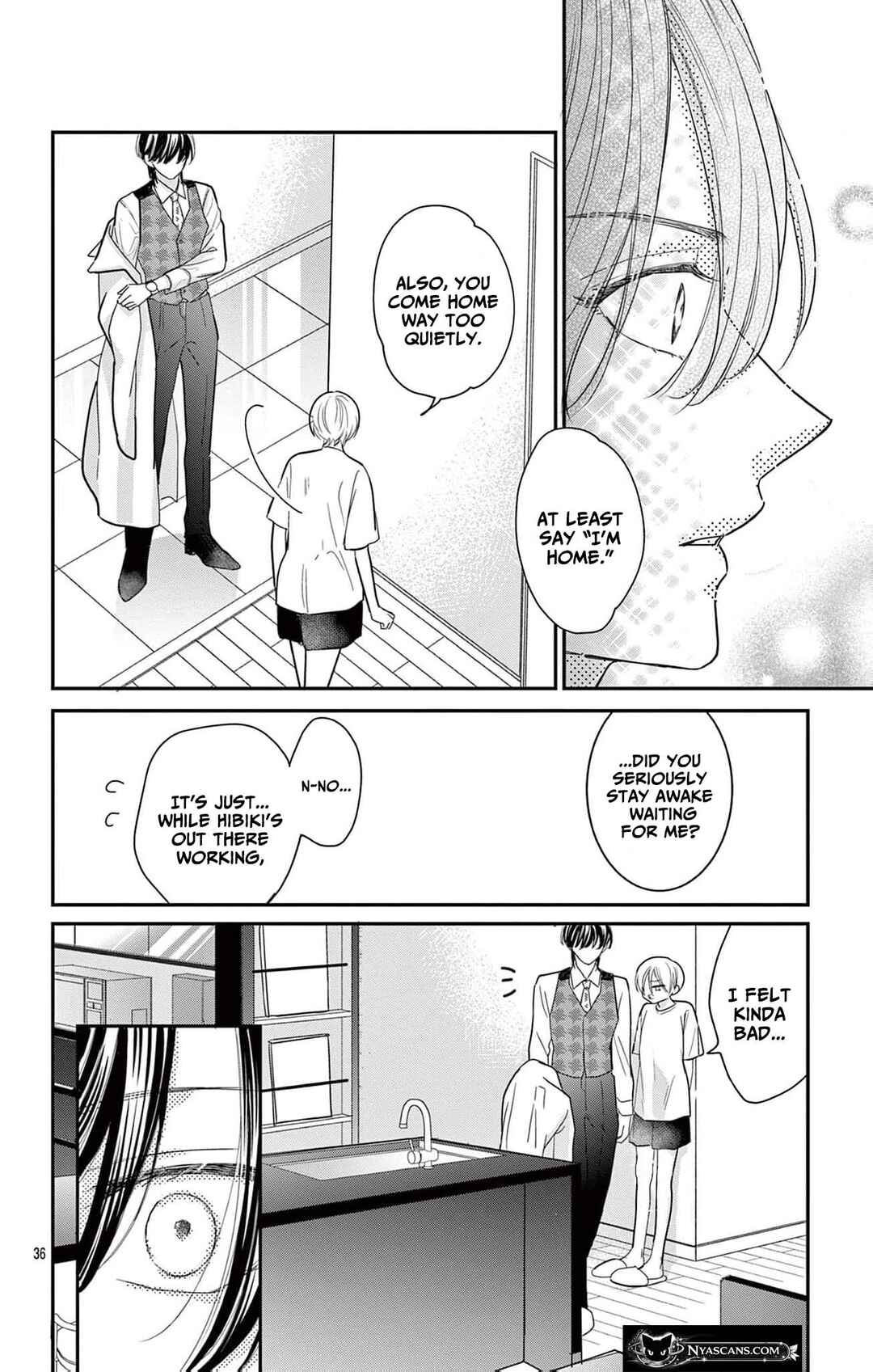 Okaeri, Ore no Saiai: Dansou Host wa Eesu no Chouai kara Nigerarenai Chapter 1 - Page 36