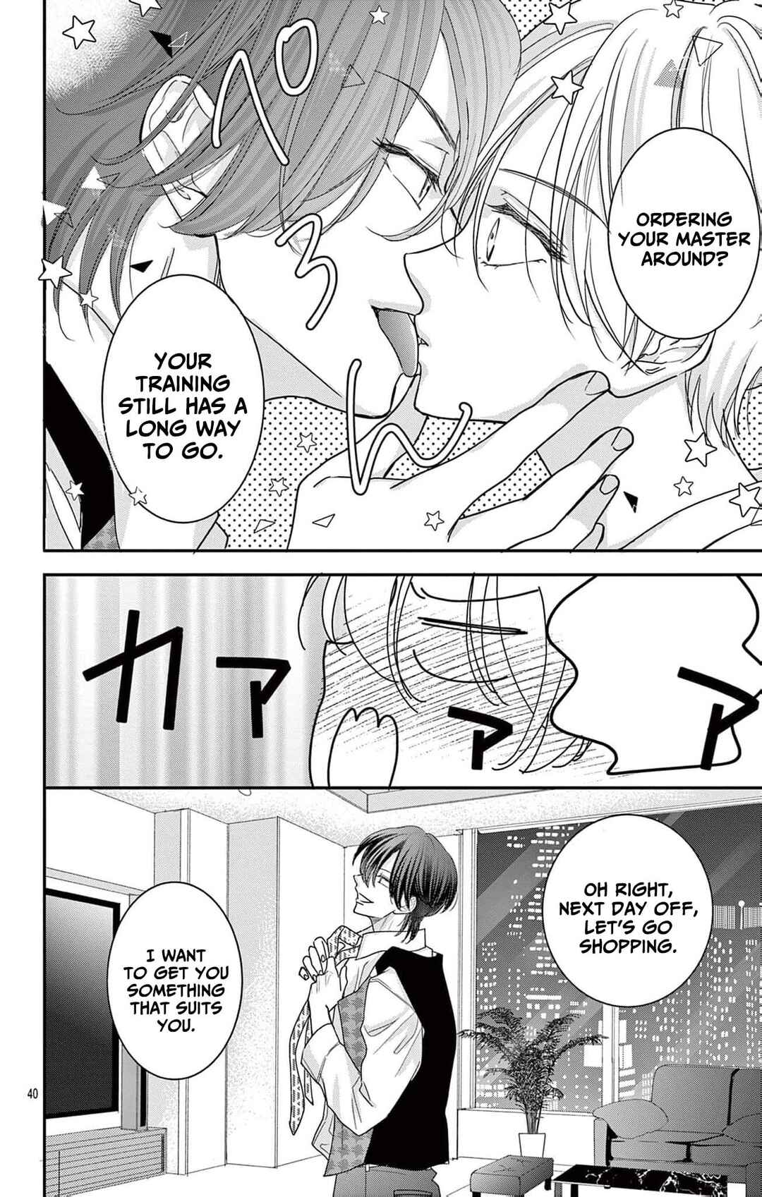 Okaeri, Ore no Saiai: Dansou Host wa Eesu no Chouai kara Nigerarenai Chapter 1 - Page 40