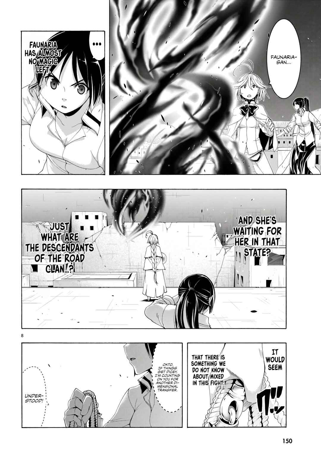 Trinity Seven - 7-Nin no Masho Tsukai Chapter 151 - Page 9