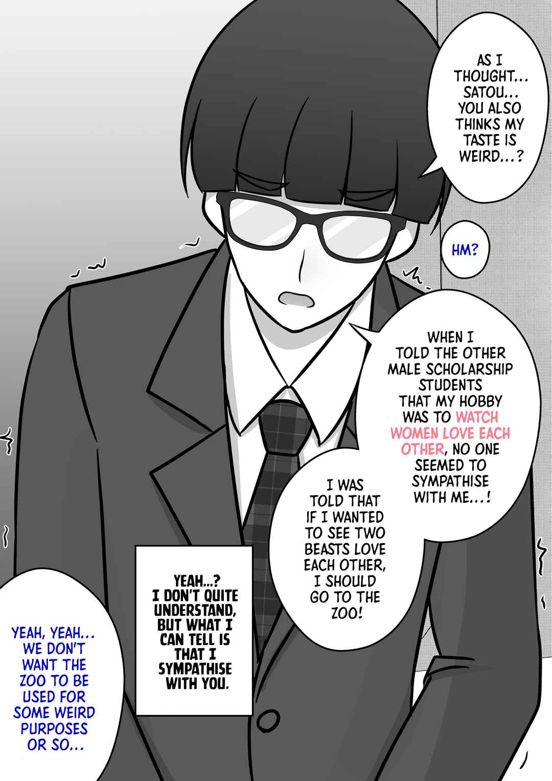 Danjo-hi 1:39 no Heikou Sekai wa Omoi no Hoka Futsuu Chapter 96 - Page 2