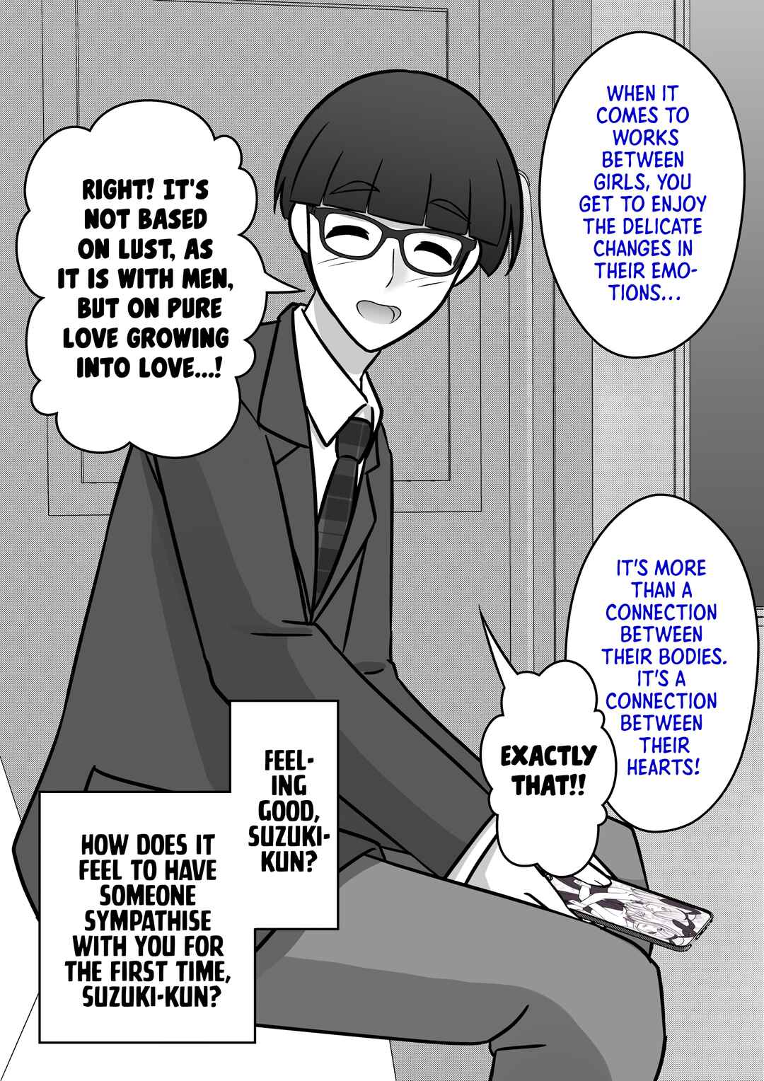 Danjo-hi 1:39 no Heikou Sekai wa Omoi no Hoka Futsuu Chapter 96 - Page 7