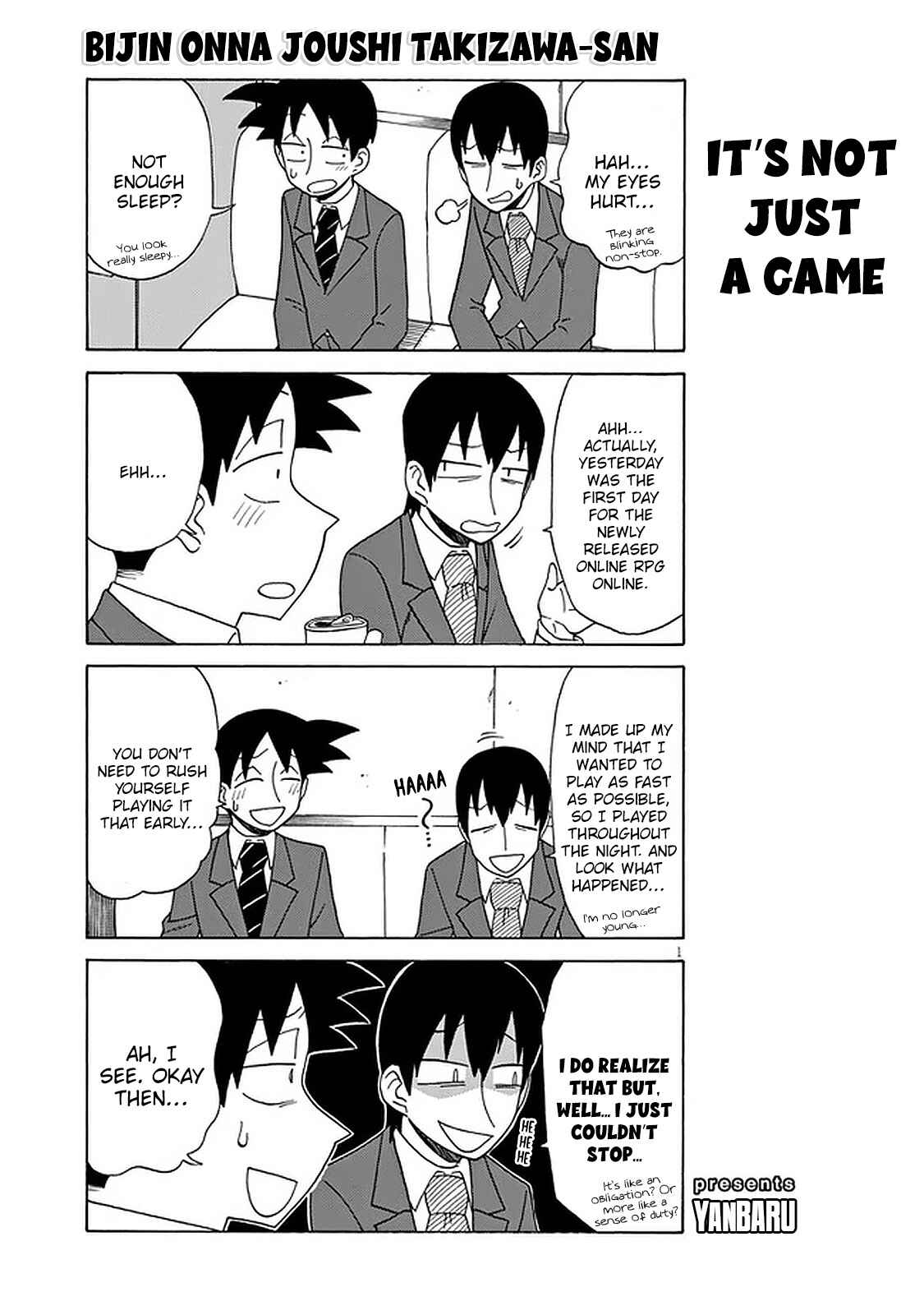 Bijin Onna Joushi Takizawa-san Chapter 104 - Page 1