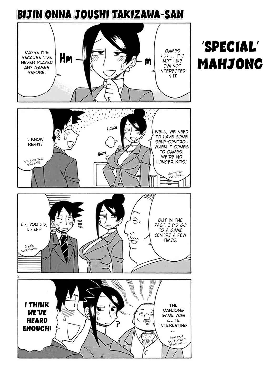 Bijin Onna Joushi Takizawa-san Chapter 104 - Page 2