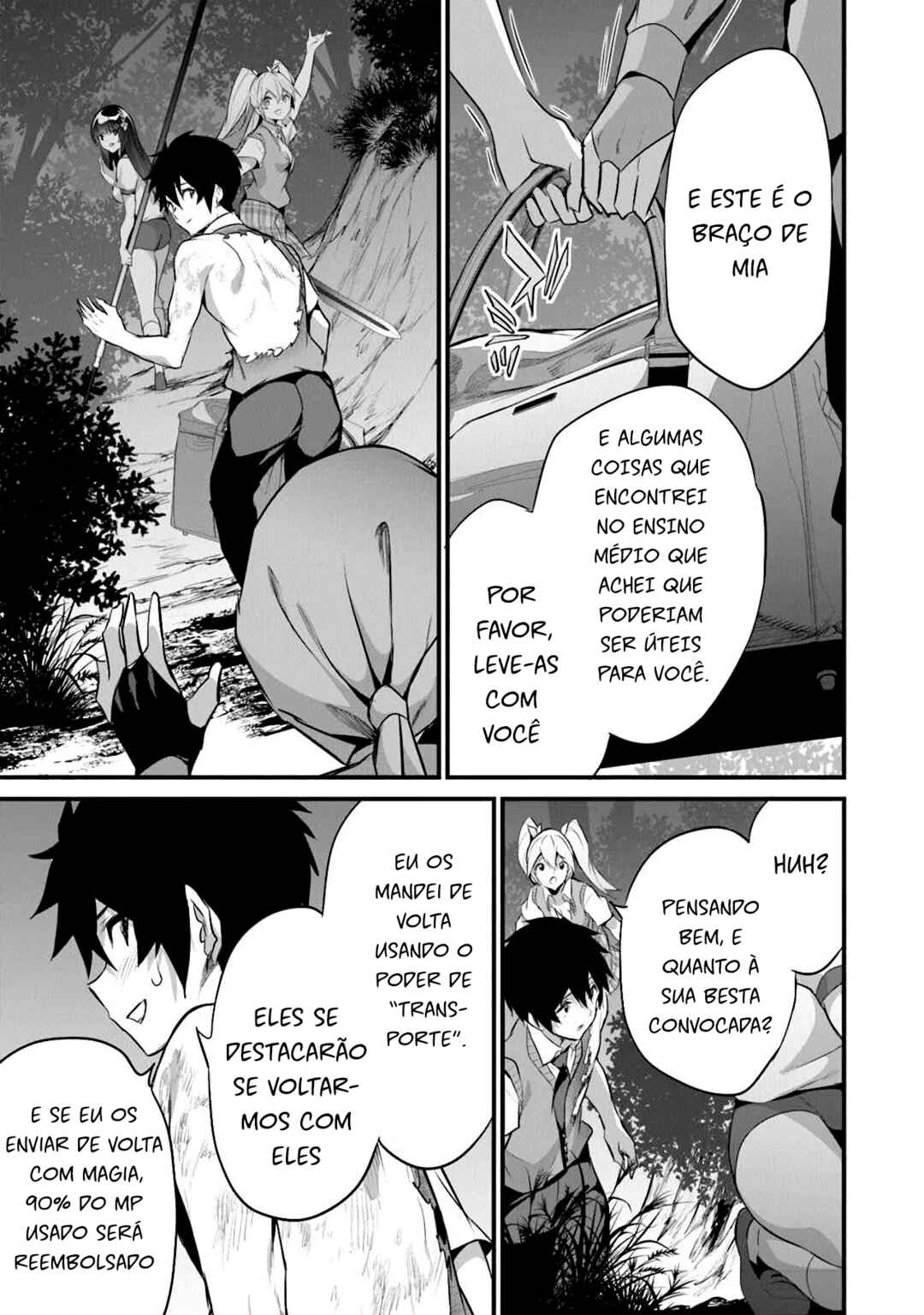 Boku wa Isekai de Fuyo Mahou to Shoukan Mahou wo Tenbin ni Kakeru. Chapter 38 - Page 11