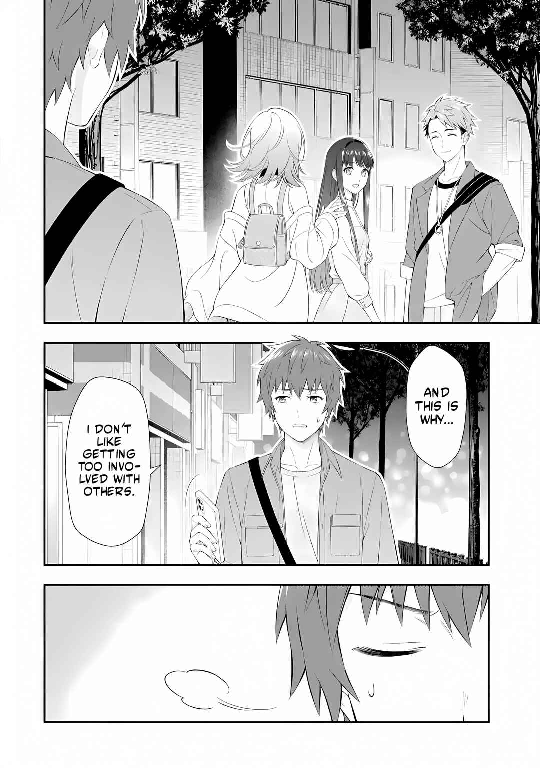 Toumei na Yoru ni Kakeru-kun to, Me ni Mienai Koi wo Shita. Chapter 1.1 - Page 22