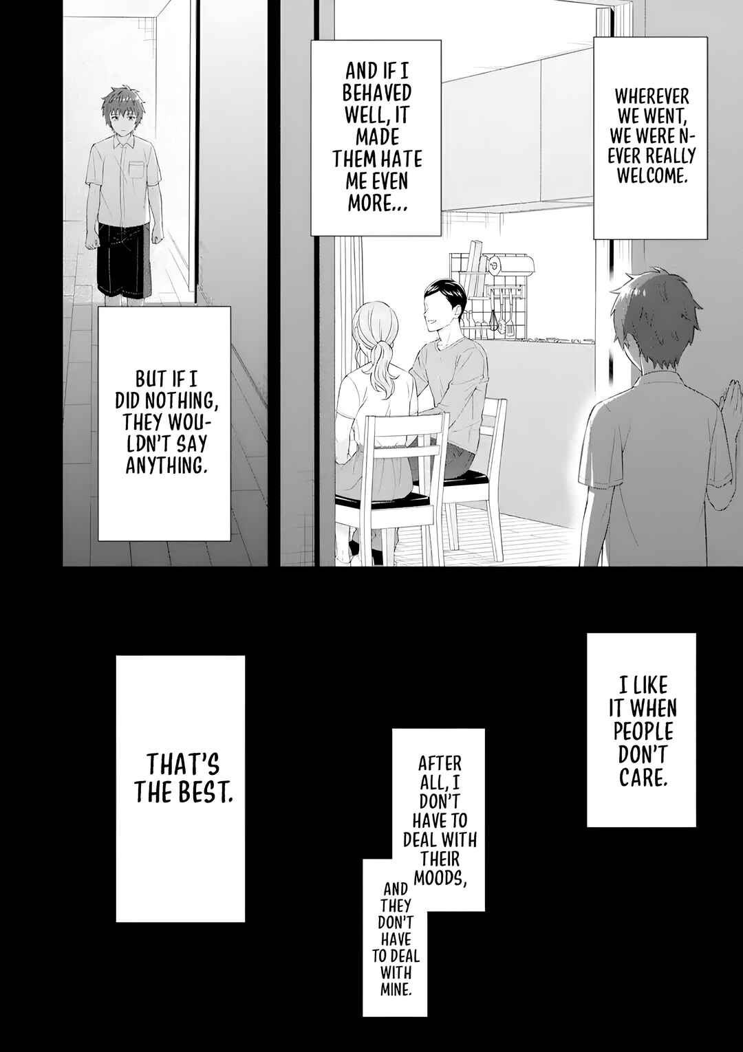 Toumei na Yoru ni Kakeru-kun to, Me ni Mienai Koi wo Shita. Chapter 1.1 - Page 24