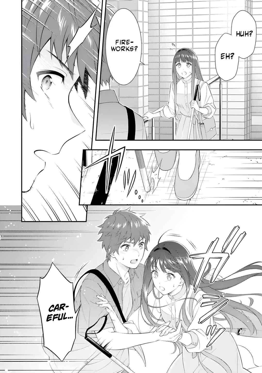 Toumei na Yoru ni Kakeru-kun to, Me ni Mienai Koi wo Shita. Chapter 1.1 - Page 28