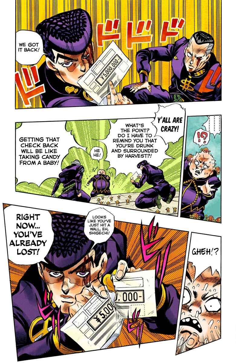 JoJo no Kimyou na Bouken: Part 4 - Diamond wa Kudakenai Color-ban Chapter 76 - Page 12